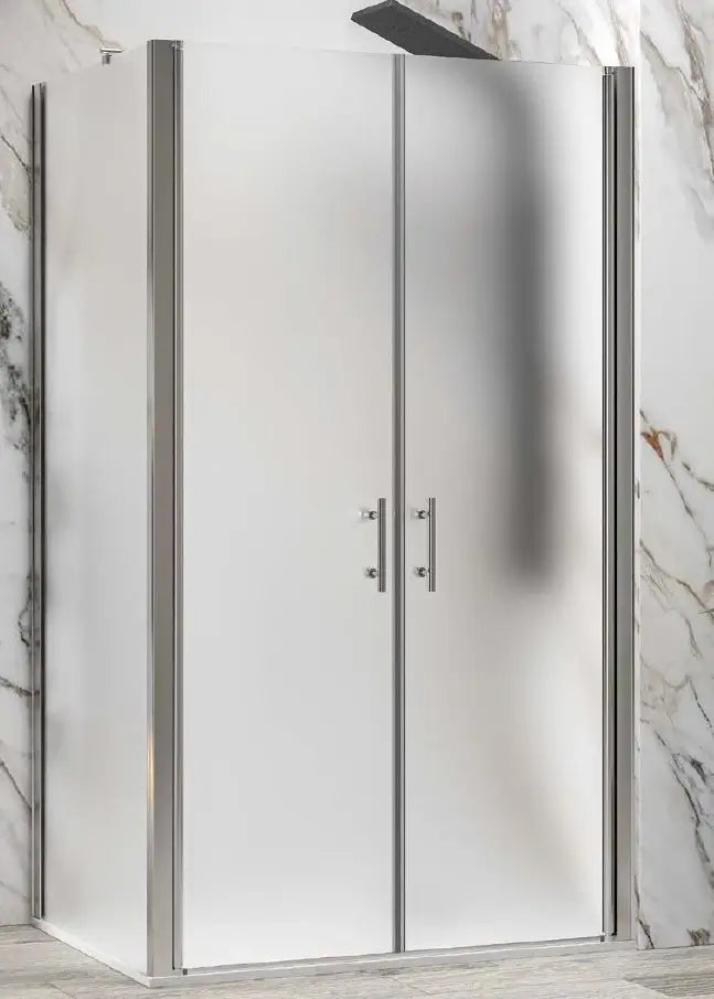 Box Doccia Saloon Satinato Apertura Interna Esterna H200 6mm - 70x115