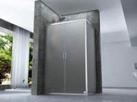 Box Doccia 6mm Porta Saloon Apertura Interna Esterna Opaco H190 - 70x130