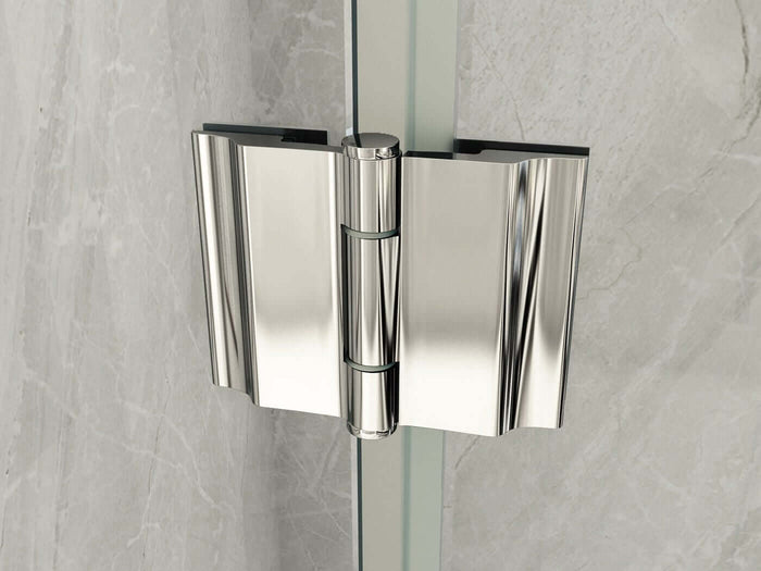 Box Doccia Anta Battente Cristallo 8mm Trasparente H195 - Aries 2.0 - 80x140