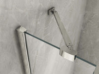 Box Doccia Anta Battente Cristallo 8mm Trasparente H195 - Aries 2.0 - 90x130