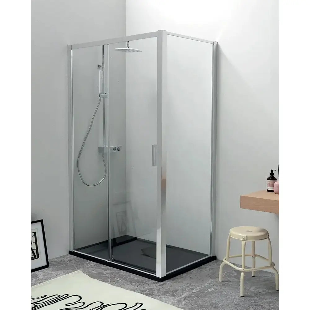 QUICK | Box Doccia 6mm Anta Scorrevole Anticalcare Montaggio Facile - 70x100
