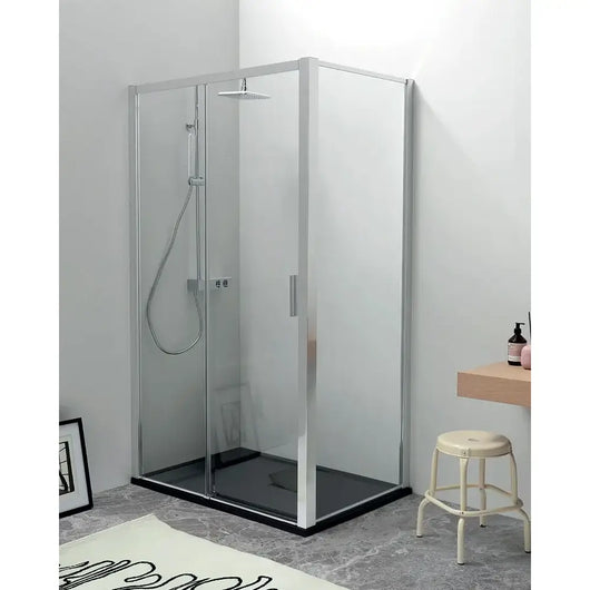 QUICK | Box Doccia 6mm Anta Scorrevole Anticalcare Montaggio Facile - 65x100