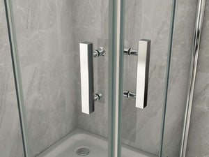 Box Doccia 8mm Due Lati Ad Anta A Libro Apertura Totale - Cancer - 60x70