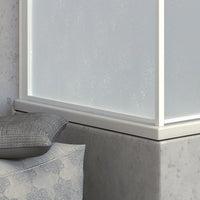 Box vasca 1+3 pannelli pieghevoli a libro, acrilico opaco 68+133cm CAROLA