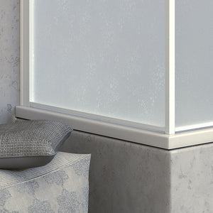 Box vasca 1+3 pannelli pieghevoli a libro, acrilico opaco 68+133cm CAROLA