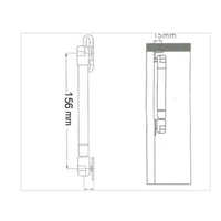 Braccetto a gas contrario 60N