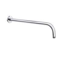 Braccio per soffione doccia tondo in acciaio cromato con rosone 25CM Art. 69403