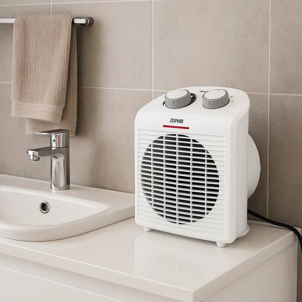 Termo ventilatore elettrico zephir ztrm5 2000w con termostato