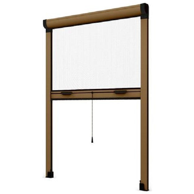 Zanzariera a Rullo Riducibile 100 x 160 Bronzo 