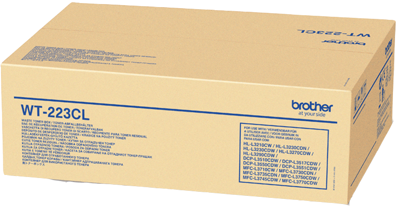 Brother WT-223CL Parte di ricambio e accessorio per stampante/scanner Contenitore per toner di scarto 1 pz