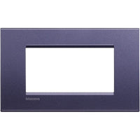 Bticino Living Light placca 504 4P Moduli Quadra club LNA4804CB