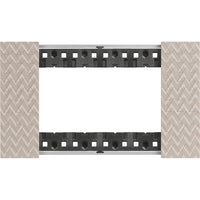 Bticino Living NOW Placca 504 4P Moduli OPTIC KA4804MM