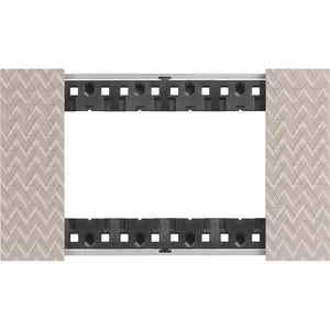 Bticino Living NOW Placca 504 4P Moduli OPTIC KA4804MM