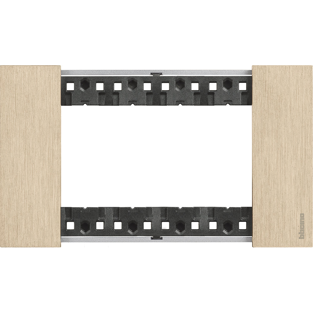 Bticino Living NOW placca 504 4P Moduli ORO KA4804ZW