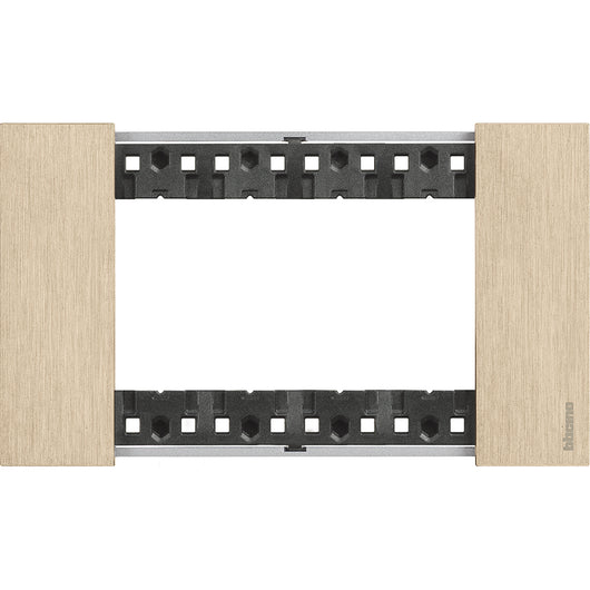 Bticino Living NOW placca 504 4P Moduli ORO KA4804ZW