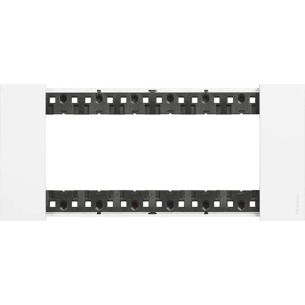 Bticino Living NOW placca 6P Moduli BIANCO KA4806KW