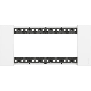 Bticino Living NOW placca 6P Moduli BIANCO KA4806KW