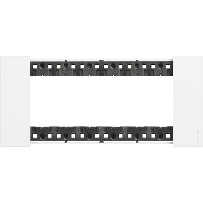 Bticino Living NOW placca 6P Moduli BIANCO KA4806KW