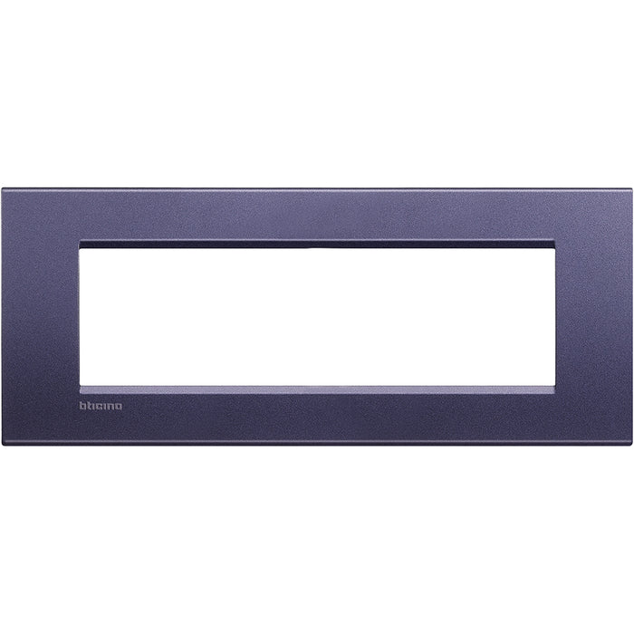 Bticino Livinglight placca 7 moduli quadra colore club LNA4807CB