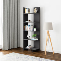 Libreria Vireftere a 5 Ripiani 176 x 62 x 29 cm - Grigio [en.casa]
