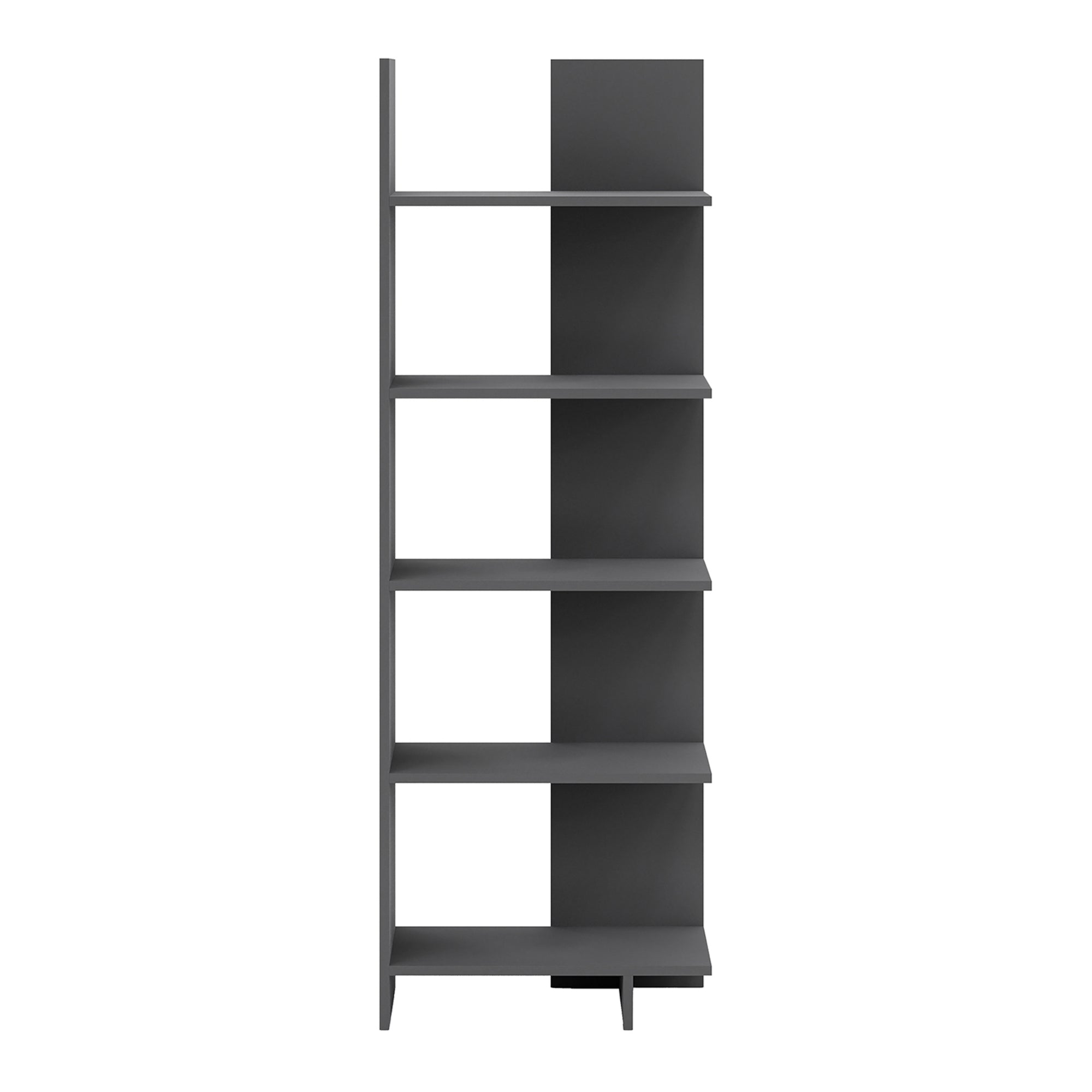 Libreria Vireftere a 5 Ripiani 176 x 62 x 29 cm - Grigio [en.casa]