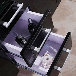 Mobile Bagno nero 150 cm Lavabo Incluso – Butterfly