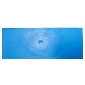 Spatola fuga doppio profilo gomma morbida azzurrina 100x245 mm raimondi