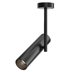 Lampadario A Sospensione Moderno Elti Alluminio Nero 1 Luce Gu10 50W Ip20