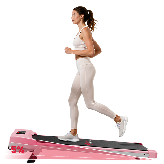 TAPIS ROULANT WALKING PAD PER CASA TAPIS ROULANT SOTTO SCRIVANIA CON DISPLAY LED ROSA