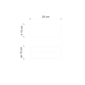 Applique Vintage Vague Vintage Ferro E Ceramica Smaltata Bianco 1 Luce E27