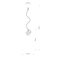 Lampadario Industrial Ferro E Ceramica Vintage Bordeaux 1 Luce E27