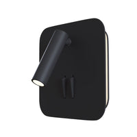 Applique Da Parete Moderno Ios 176 Alluminio Nero Luce Led Integrato 10W