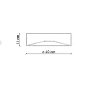 Plafoniera Grande Vintage Decò Pi Ceramica Verde Bottiglia 1 Luce E27