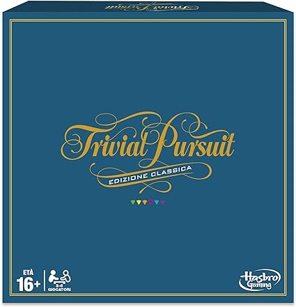 Hasbro Gaming - Trivial Pursuit (Gioco in Scatola), 16 anni +, 2-4 giocatori, C1940103