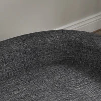 Divano rialzato per cani grandi con cuscino lavabile e gambe in pino, Portata 40 kg, 98 x 67 x 25 cm, Grigio scuro