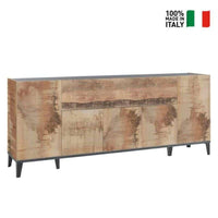 Credenza madia 5 ante a battente 1 vano a ribalta 200x40cm Stephanie Report