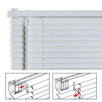 Tende Veneziane in Alluminio con Corda Bianca 45x130
