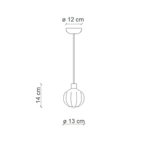 Lampadario Vintage Decò Afoxe' Alluminio Ceramica Marrone Moka 1 Luce E14