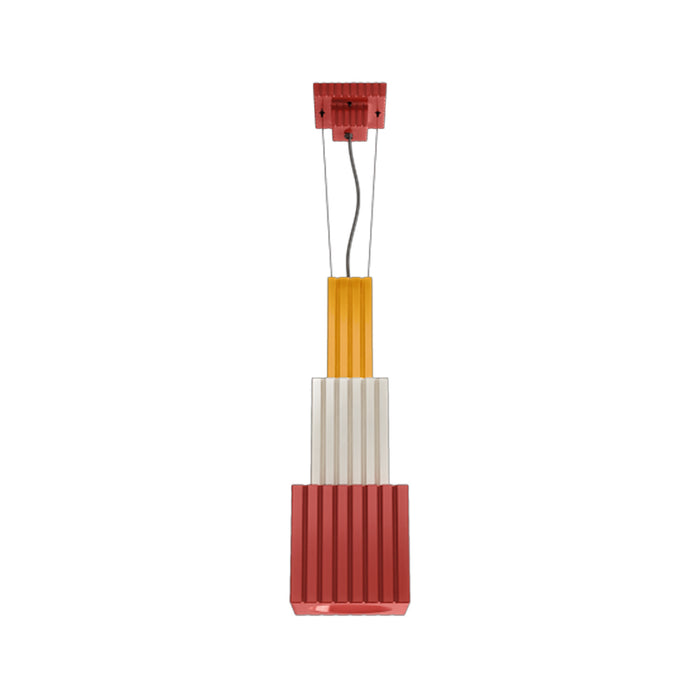 Sospensione Decò Metra Ceramica Multicolor 1 Luce G9 C2830