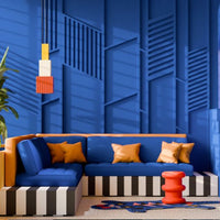 Sospensione Decò Metra Ceramica Multicolor 1 Luce G9 C2830