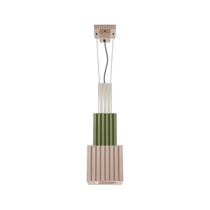 Sospensione Decò Metra Ceramica Multicolor 1 Luce G9 C2831
