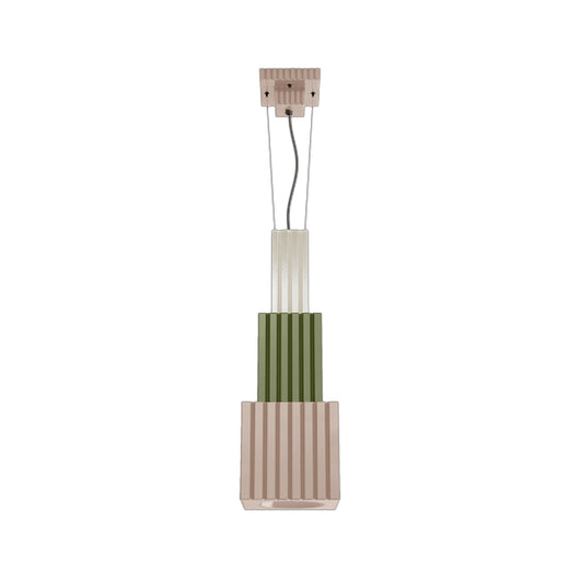 Sospensione Decò Metra Ceramica Multicolor 1 Luce G9 C2831