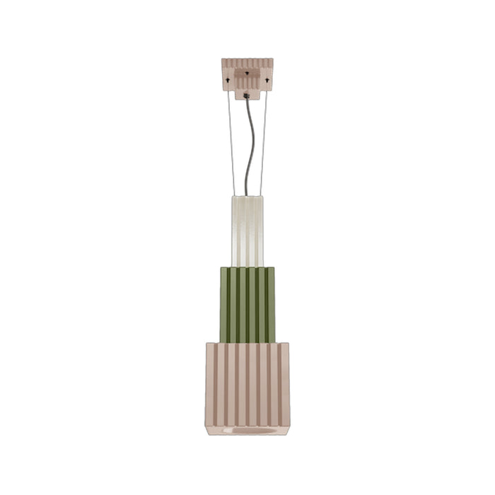 Sospensione Decò Metra Ceramica Multicolor 1 Luce G9 C2831