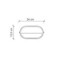 Applique Classica Brindisi Alluminio E Ceramica Bianco Decorato 1 Luce E27