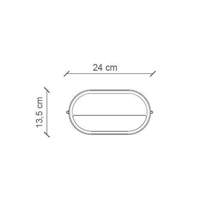Applique Classica Brindisi Alluminio E Ceramica Bianco Decorato 1 Luce E27