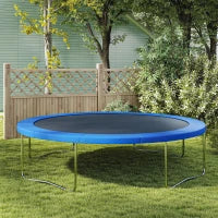 HOMCOM Copertura di Protezione per Trampolino Elastico（Ø366cm）