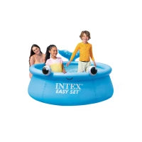 26102NP - Piscina Easy Set Balena Cm 183X51