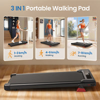 Tapis roulant elettrico con inclinazione, tappetino da passeggio 1-10 km/h con telecomando, per casa e ufficio, 3,0 HP, portata 130 kg