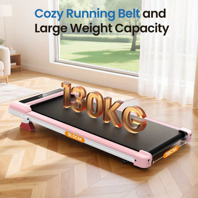 Tapis roulant elettrico con inclinazione, tappetino da passeggio 1-10 km/h con telecomando, per casa e ufficio, 3,0 HP, portata 130 kg