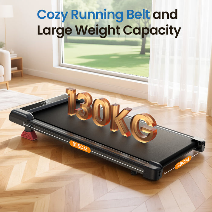 Tapis roulant elettrico con inclinazione, tappetino da passeggio 1-10 km/h con telecomando, per casa e ufficio, 3,0 HP, portata 130 kg